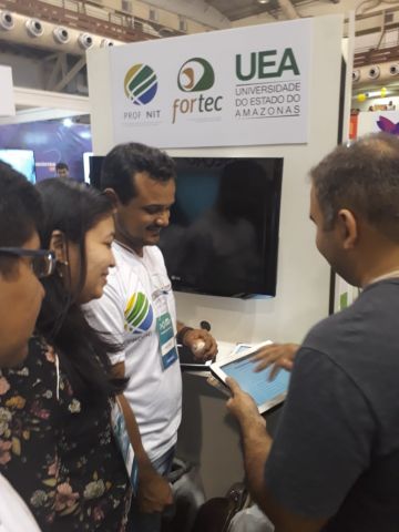 Visitação Stand PROFNIT/AM