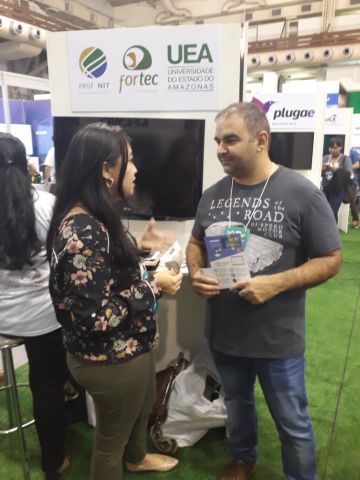 Visitação Stand PROFNIT/AM