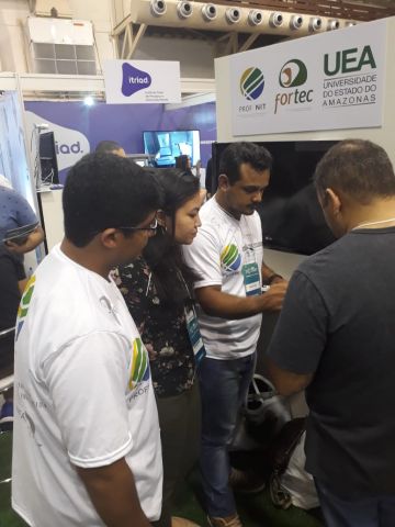 Visitação Stand PROFNIT/AM